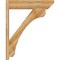 Ekena Millwork Legacy Slat Rough Sawn Outlooker, Western Red Cedar, 8"W x 34"D x 42"H OUT08X34X42LEC06RWR - alternate 2